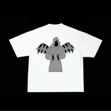 Load image into Gallery viewer, greyarea™️ “Angel of Death” premium tee (White)